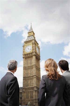simsearch:700-00661035,k - Business People Looking at Big Ben, London, England Foto de stock - Direito Controlado, Número: 700-00651686