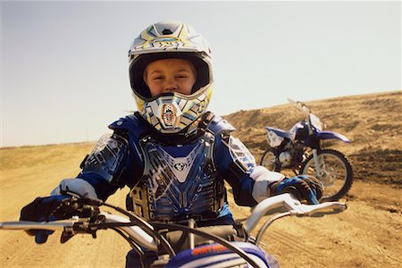 Girl Riding Motorcycle Stock Photo - Rights-Managed, Code: 700-00651775