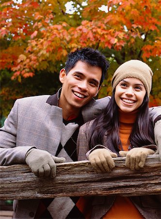 riverdale farm - Portrait of Couple Foto de stock - Con derechos protegidos, Código: 700-00661064