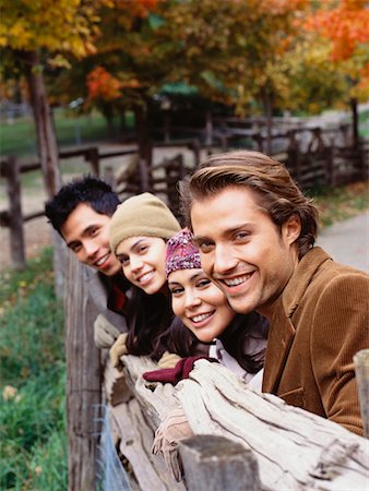 fall friends group - Group of Friends Stock Photo - Rights-Managed, Code: 700-00661065