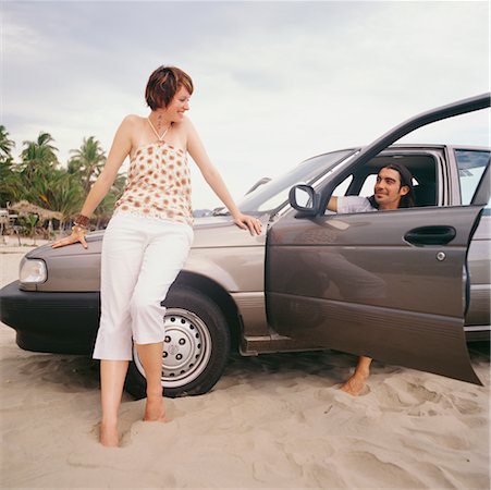 People by Car Stock Photo - Rights-Managed, Code: 700-00661224