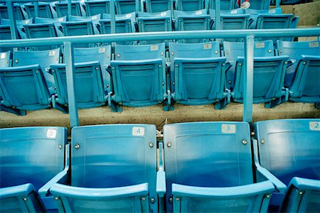 Close Up of Stadium Seats Stock Photo - Rights-Managed, Code: 700-00661284