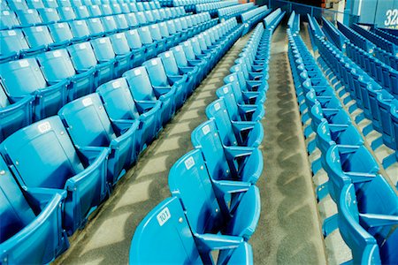 rogers centre - Close Up of Stadium Seats Foto de stock - Con derechos protegidos, Código: 700-00661288