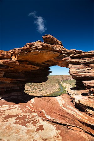 simsearch:700-06841509,k - Rock Formation, Kalbarri National Park, Kalbarri, Western Australia, Australia Foto de stock - Con derechos protegidos, Código: 700-00684905