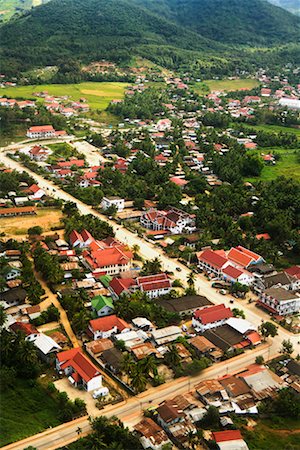 simsearch:700-06190662,k - Vue aérienne de Luang Prabang, Laos Photographie de stock - Rights-Managed, Code: 700-00688115