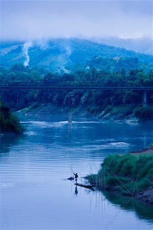 simsearch:700-00080152,k - Person Fishing on Nam Khan River, Luang Prabang, Laos Stock Photo - Rights-Managed, Code: 700-00688140