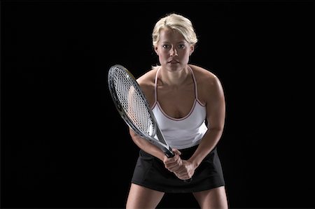 simsearch:600-03075364,k - Portrait of Tennis Player Foto de stock - Con derechos protegidos, Código: 700-00688656