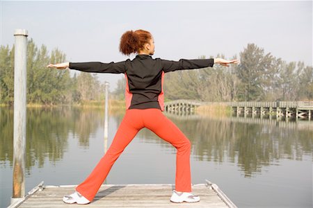 Woman Stretching Stock Photo - Rights-Managed, Code: 700-00688701