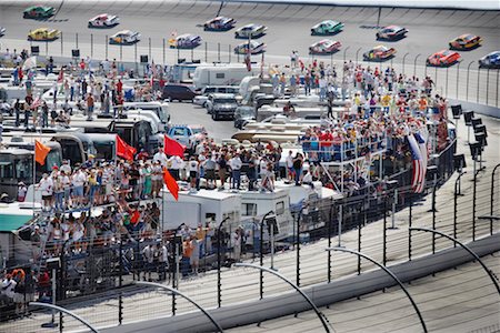 racing fences - Nascar Race at Texas Motor Speedway, Texas, USA Stock Photo - Rights-Managed, Code: 700-00681442