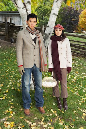 riverdale farm - Portrait of Couple Foto de stock - Con derechos protegidos, Código: 700-00683385