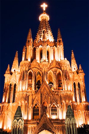 La Parroquia, San Miguel de Allende, Guanajuato, Mexico Stock Photo - Rights-Managed, Code: 700-00711548