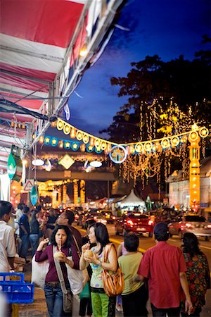 Hari Raya Light-Up During Ramadan, Geylang Serai, Singapore Stock Photo - Rights-Managed, Code: 700-00747755