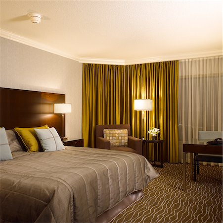 simsearch:600-01716235,k - Hotel Room, Intercontinental Hotel, Toronto, Ontario, Canada Foto de stock - Con derechos protegidos, Código: 700-00747842