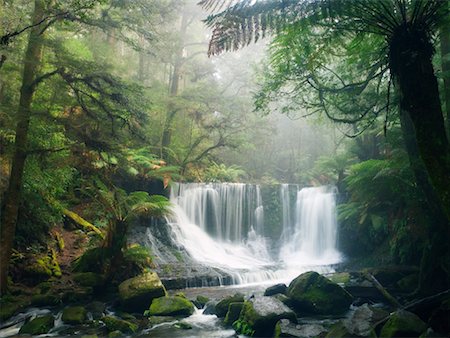 simsearch:700-00183603,k - Waterfall, Mount Field National Park, Tasmania, Australia Foto de stock - Con derechos protegidos, Código: 700-00747916