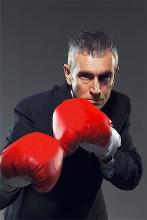 degradante - Businessman Boxing Foto de stock - Con derechos protegidos, Código: 700-00748033