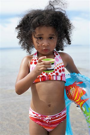 Girl at Beach Stock Photo - Rights-Managed, Code: 700-00748219