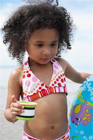 Girl at Beach Stock Photo - Rights-Managed, Code: 700-00748220