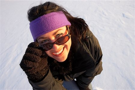 simsearch:700-01275975,k - Portrait de femme en hiver Photographie de stock - Rights-Managed, Code: 700-00768455