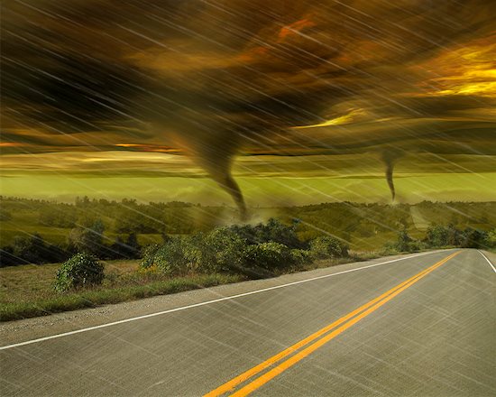 Tornadoes Photographie de stock - Premium Droits Gérés, Artiste: Rick Fischer, Le code de l’image : 700-00781926