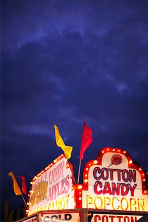 event flag signage - Amusement Park Concession Stand Stock Photo - Rights-Managed, Code: 700-00782614