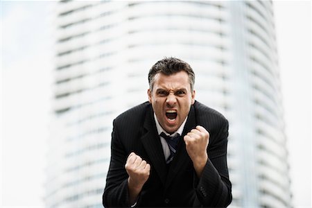 Angry Businessman Stock Photo - Rights-Managed, Code: 700-00782639