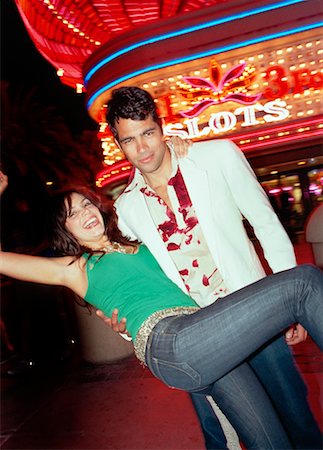 simsearch:700-00527046,k - Portrait of Couple in Las Vegas, Nevada, USA Fotografie stock - Rights-Managed, Codice: 700-00782724