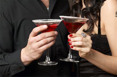 Couple Toasting Stock Photo - Rights-Managed, Code: 700-00795349