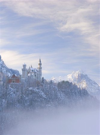 Neuschwanstein Castle, Fuessen, Bavaria, Germany Stock Photo - Rights-Managed, Code: 700-00795710