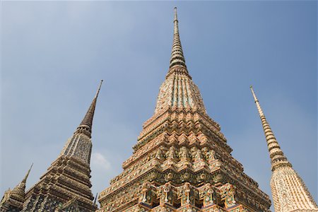 simsearch:700-03586777,k - Stupas, Wat Pho, Bangkok, Thailand Stockbilder - Lizenzpflichtiges, Bildnummer: 700-00795786