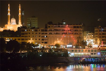 Cityscape, Aswan, Egypt Stock Photo - Rights-Managed, Code: 700-00795913