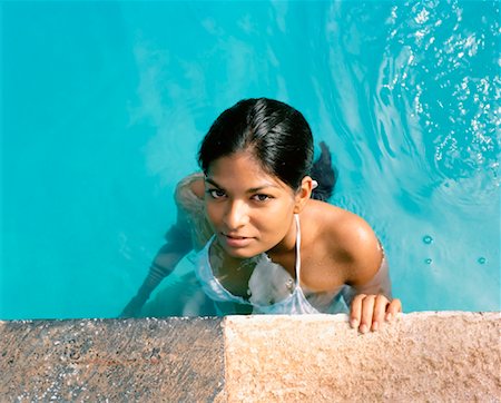 Woman Swimming Stock Photo - Rights-Managed, Code: 700-00814427