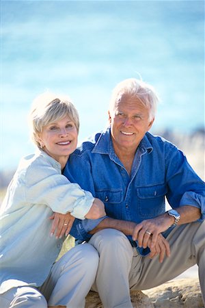 raoul minsart portrait mature - Portrait of Couple Stock Photo - Rights-Managed, Code: 700-00824058