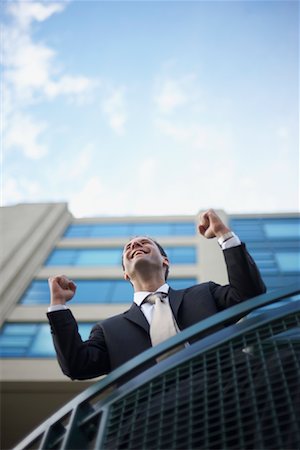 simsearch:700-00039942,k - Excited Businessman Stock Photo - Rights-Managed, Code: 700-00823613