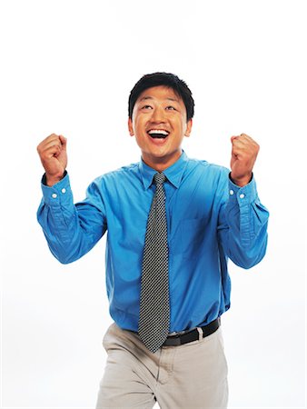 simsearch:700-00546285,k - Excited Businessman Stock Photo - Rights-Managed, Code: 700-00846693