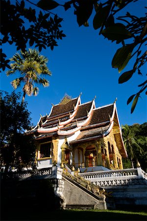 Buddhist Temple, Luang Prabang, Laos Stock Photo - Rights-Managed, Code: 700-00846797