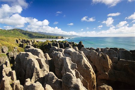 simsearch:6119-09134927,k - Pfannkuchen-Felsen, Paparoa-Nationalpark (Neuseeland) Stockbilder - Lizenzpflichtiges, Bildnummer: 700-00846843