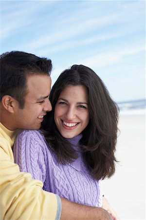 simsearch:700-00086310,k - Couple On The Beach Stock Photo - Rights-Managed, Code: 700-00847024