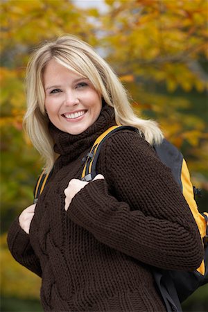 Woman with Backpack Stock Photo - Rights-Managed, Code: 700-00847130