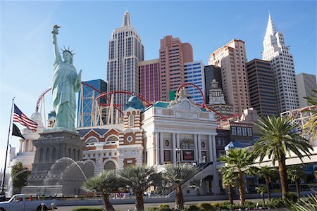 New York New York Hotel and Casino, Las Vegas, Nevada, USA Stock Photo - Rights-Managed, Code: 700-00847265