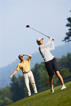 People Golfing Foto de stock - Con derechos protegidos, Código: 700-00847618