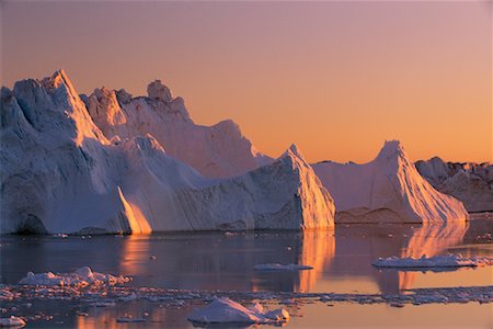 Iceberg, Iluissat, Disko Bay, Greenland Stock Photo - Rights-Managed, Code: 700-00848252