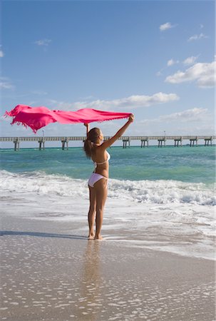 Woman at Beach Stock Photo - Rights-Managed, Code: 700-00848285