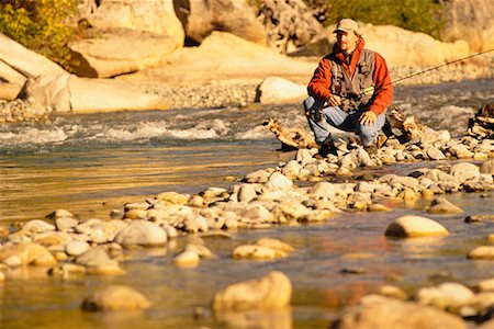 simsearch:622-02913468,k - Man Fishing Foto de stock - Con derechos protegidos, Código: 700-00864025