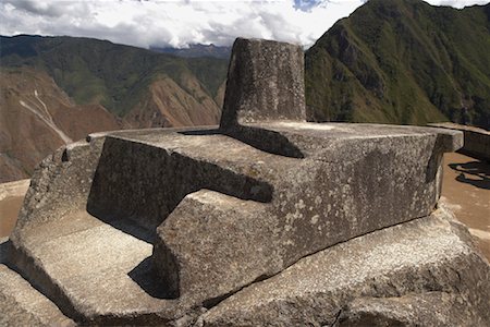 Intihuatana, Machu Picchu, Pérou Photographie de stock - Rights-Managed, Code: 700-00864159