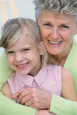 simsearch:700-00062714,k - Portrait of Grandmother And Granddaughter Stock Photo - Rights-Managed, Code: 700-00864382