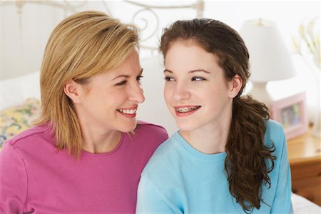 Portrait of Mother and Daughter Stock Photo - Rights-Managed, Code: 700-00865154