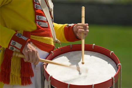 Fort York Drummer, Historic Fort York, Toronto, Ontario, Canada Foto de stock - Con derechos protegidos, Código: 700-00865923