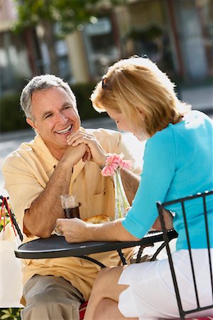 Mature Couple Outdoors Stock Photo - Rights-Managed, Code: 700-00867004