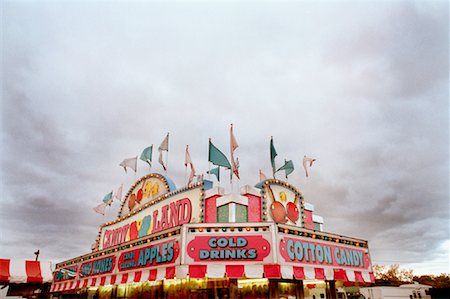 event flag signage - Candy Stand at Amusement Park Stock Photo - Rights-Managed, Code: 700-00867072