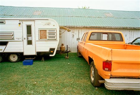 Truck and Trailer Stock Photo - Rights-Managed, Code: 700-00867129